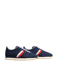 SERAFINI ROME Ledersneakers blau Frankreich rot - Herrenschuhe - 1