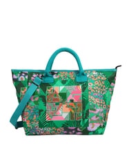 YNOT COLORS BAY L Handtasche mit Schulterriemen Dschungel - Damentaschen - 1