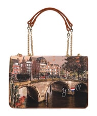 YNOT YESBAG Schultertasche / Umh&auml;ngetasche Herbstfluss - Damentaschen - 1