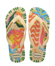 HAVAIANAS TOP BOSSA Flip-Flops Buttercreme - Schuhe Unisex - 1