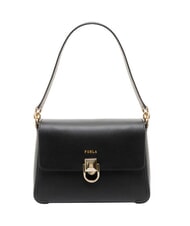 FURLA CIRCE Schultertasche, Leder Schwarz - Damentaschen - 1