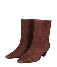 MARC ELLIS ME25 Stiefelette mit 5 cm Absatz aus Leder dunkelbraun - Damenschuhe - 1