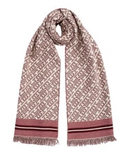 TOMMY HILFIGER MONOPLAY JACQUARD Wollschal Rot - Schals - 1