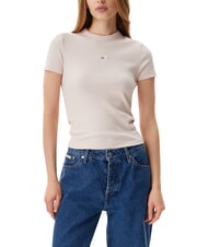 CALVIN KLEIN WOVEN LABEL Kurzarm-T-Shirt - T-Shirts und Tops f&uuml;r Damen