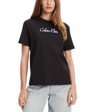 CALVIN KLEIN 20S CLASSIC LOGO Kurzarm-T-Shirt - T-Shirts und Tops f&uuml;r Damen