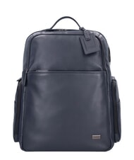 BRIC&rsquo;S TORINO 15,6-Zoll-Laptop-Rucksack aus Leder Marine - PC-Rucks&auml;cke - 1