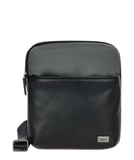BRIC&rsquo;S MONZA Erweiterbare Tablet-Tasche grau schwarz - Umh&auml;ngetaschen Herren - 1
