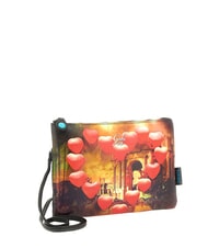 GABS BEYONCE MULTICOLOR M Clutch aus Leder mit Schultergurt mehrfarbig - Damentaschen - 1