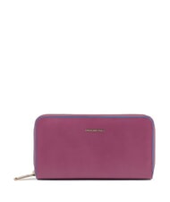 PIQUADRO CAMPIONARIO Linie BLUE SQUARE aus Leder lila 3 - Brieftaschen Damen - 1
