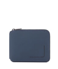 PIQUADRO CAMPIONARIO -PQJ Ledergeldb&ouml;rse Blau - Brieftaschen Herren - 1