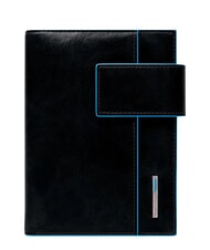 PIQUADRO BLUE SQUARE Kleiner Organizer aus Leder Schwarz - Tablettmappe &amp; Organizer - 1