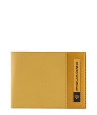 PIQUADRO  PQ-BIOS Herren Geldb&ouml;rse Gelb - Brieftaschen Herren - 1