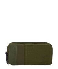 PIQUADRO P16PLUS SPECIAL Dreiteiliges Federm&auml;ppchen, Ledermix GR&Uuml;N - Etuitaschen &amp; Necessaire - 1