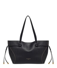 GIANNI CHIARINI VIOLETTE Einkaufstasche aus Leder Schwarz - Damentaschen - 1