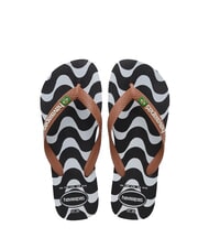 HAVAIANAS TOP CAPOCABANA Gummipantoffeln SCHWARZ - Schuhe Unisex - 1