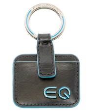 PIQUADRO BLUE SQUARE Schl&uuml;sselanh&auml;nger aus Leder Schwarz - Schl&uuml;sselanh&auml;nger und Schl&uuml;sseletuis - 1