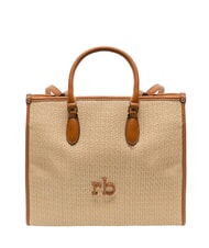 ROCCOBAROCCO ANNA Handtasche, doppelte Tragbarkeit br&auml;unen - Damentaschen - 1