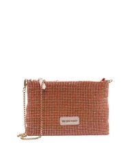 MARIO VALENTINO NABILAH Clutch mit Strasssteinen und Schultergurt - Damentaschen