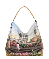 YNOT YESBAG SPECIAL Hobo-Umh&auml;ngetasche Blumen- - Damentaschen - 1