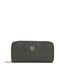 YNOT LUX Gro&szlig;e Geldb&ouml;rse mit Rei&szlig;verschluss Taupe - Brieftaschen Damen - 1