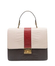 BRACCIALINI ALICIA Handtasche, Leder mehrfarbig/Pflaume - Damentaschen - 1