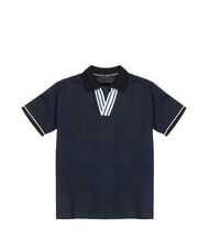 JOHN RICHMOND MOYIM Poloshirt aus Baumwolle marineblau - Herren-Polo-Shirts/Herren-Polo-Shirt/Herrenpoloshirt/Herrenpoloshirts - 1