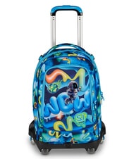 SJGANG SPACE RIDE Rucksack mit abnehmbarem Trolley KIEFERNNADEL - Rucks&auml;cke mit Trolleyfunktion - 1