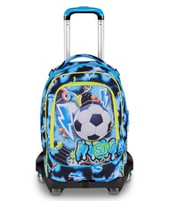 SJGANG GLOWGAME Trolley-Rucksack fluoreszierendes Gelb - Rucks&auml;cke mit Trolleyfunktion - 1