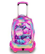 SJGANG SOFT POUCH GIRL Trolley-Rucksack, abnehmbar rosa Puppe - Rucks&auml;cke mit Trolleyfunktion - 1