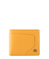 PIQUADRO AKRON Geldb&ouml;rse mit abnehmbarem Dokumentenhalter Gelb - Brieftaschen Herren - 1