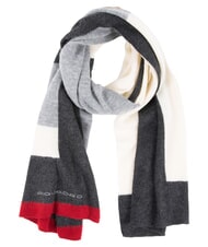 PIQUADRO SCIARPA Gestreifter Strickschal - Schals