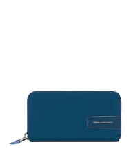 PIQUADRO PQ-RY  Geldb&ouml;rse mit Rundum-Rei&szlig;verschluss blaugr&uuml;n - Brieftaschen Damen - 1