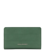 PIQUADRO ALVAR Kompaktes Portemonnaie GR&Uuml;N - Brieftaschen Damen - 1