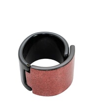 FURLA SNAP BANGLE Armband  schwarz / rubin - Armb&auml;nder - 1
