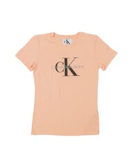 CALVIN KLEIN CK JEANS Baumwoll-T-Shirt zarte Bl&uuml;te - T-Shirts und Tops f&uuml;r Damen - 1
