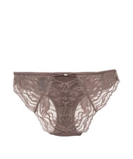 CALVIN KLEIN CK Slip aus floraler Spitze Pflaumentr&uuml;ffel - Damenslip - 1