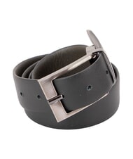 TRUSSARDI CLASSIC G&uuml;rtel aus Saffiano-Leder, kann gek&uuml;rzt werden Dunkelgrau / Schwarz - G&uuml;rtel - 1