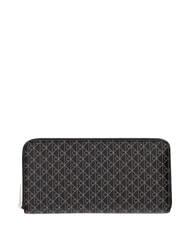CALVIN KLEIN EMBLEM AOP Rei&szlig;verschluss-Geldb&ouml;rse Black AOP - Brieftaschen Damen - 1