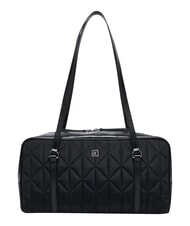 CALVIN KLEIN QUILTED NYLON Die Schultertasche auf Schwarz - Damentaschen - 1