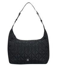 CALVIN KLEIN QUILTED NYLON Umh&auml;ngetasche auf Schwarz - Damentaschen - 1