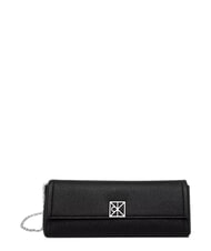 CALVIN KLEIN EMBLEM HW Clutch, Schultertasche auf Schwarz - Damentaschen - 1