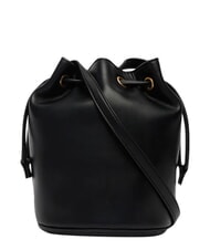 CALVIN KLEIN BOLD CK Beuteltasche mit Schultergurt auf Schwarz - Damentaschen - 1