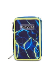 SEVEN ELECTRICVIBE BOY Federm&auml;ppchen mit Schulset blautief - Etuis und Zubeh&ouml;r - 1
