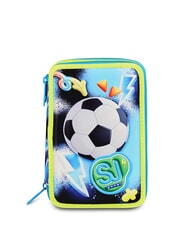 SJGANG GLOWGAME Federm&auml;ppchen mit Schulset fluoreszierendes Gelb - Etuis und Zubeh&ouml;r - 1
