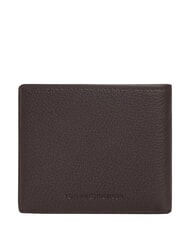 TOMMY HILFIGER TH CENTRAL Kreditkartenetui aus Leder - Brieftaschen Herren