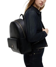 TOMMY HILFIGER TH ICON Rucksack mit Vordertasche Schwarz - Damentaschen - 1