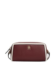 TOMMY HILFIGER TH GRACE Mini-Schultertasche Samtbraun - Damentaschen - 1