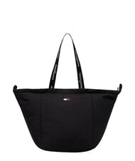 TOMMY HILFIGER TJW ESS DAILY Einkaufstasche, Umh&auml;ngetasche Schwarz - Damentaschen - 1