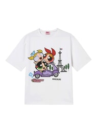BRACCIALINI SUPERCHICCHE Gemustertes T-Shirt, kurze &Auml;rmel - T-Shirts und Tops f&uuml;r Damen