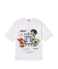 BRACCIALINI SUPERCHICCHE Gemustertes T-Shirt, kurze &Auml;rmel - T-Shirts und Tops f&uuml;r Damen